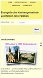 Mobile Screenshot of leinfelden.evkifil.de